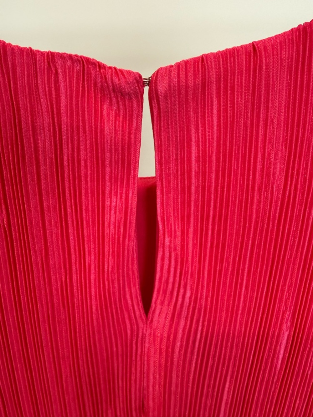 NWT Anne Klein Hot Pink Shift Midi Dress XS - Picture 9 of 9
